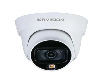 Lắp đặt camera tân phú Camera 4In1 Dome 2Mp Full Color Kbvision KX-F2102L                                                                                           