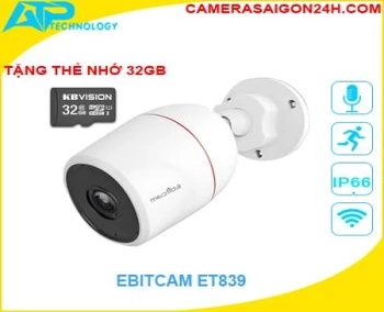 Lắp đặt camera tân phú Camera Ip Wifi Ebitcam ET839