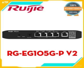 Lắp đặt camera tân phú RG-EG105G-P V2 Smart Gateway 5 cổng RUIJIE