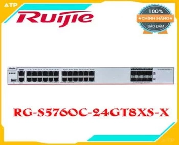 Lắp đặt camera tân phú RG-S5760C-24GT8XS-X Switch 24-Port Ruijie