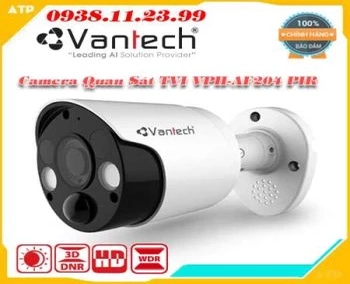 Lắp đặt camera tân phú Camera Vantech Vph-Af204 Pir