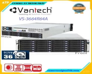 Lắp đặt camera tân phú Server Phân Tích Vantech VS-3664R64A