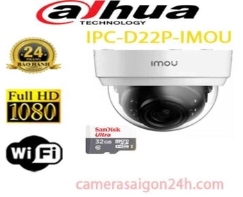Camera quan sát DAHUA IP WIFI DH-IPC-D22P-imou , Camera quan sát DAHUA IP WIFI DH-IPC-D22P-imou ,DH-IPC-D22P-imou , DH-IPC-D22P, Camera IP Wifi Dome 2.0MP IPC-D22P-IMOU 
