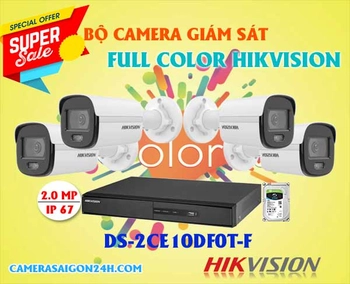 Lắp đặt camera tân phú Lắp Camera Full Color Hikvision Giá Rẻ