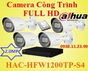 Lắp Camera Công Trình FULL HD , Lắp Camera Công Trình , Camera Công Trình , HAC-HFW1200TP-S4 , lắp camera công trình giá rẻ, caemra giám sát công trình chất lượng