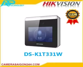 DS-K1T331W,lắp đặt máy chấm công giá rẻ,bán máy chấm công nhận diện khuôn mặt,phân phối máy chấm công giá rẻ,Máy chấm công khuôn mặt HIKVISION DS-K1T331W,