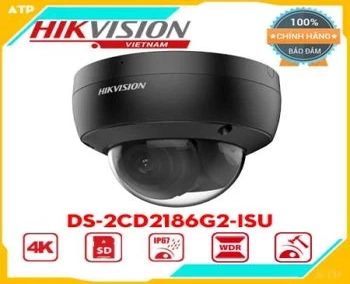 Lắp đặt camera tân phú DS-2CD2186G2-ISU Camera IP Dome Hikvision