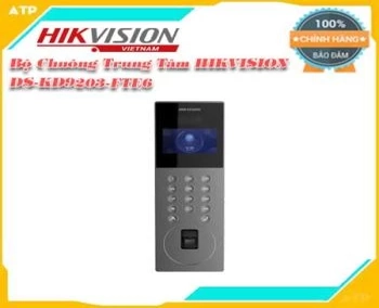 Lắp đặt camera tân phú DS-KD9203-FTE6 Chuông cửa nhận điện khuông mặt HIKVISION