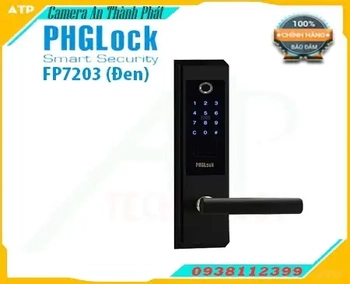 Lắp đặt camera tân phú PHGLock-FP7203 (Đen)