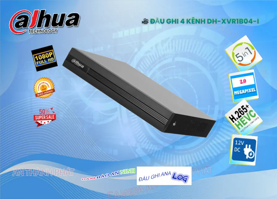  Đầu Ghi Camera   dùng bộ Bộ 4 Camera Có Màu Ban Đêm