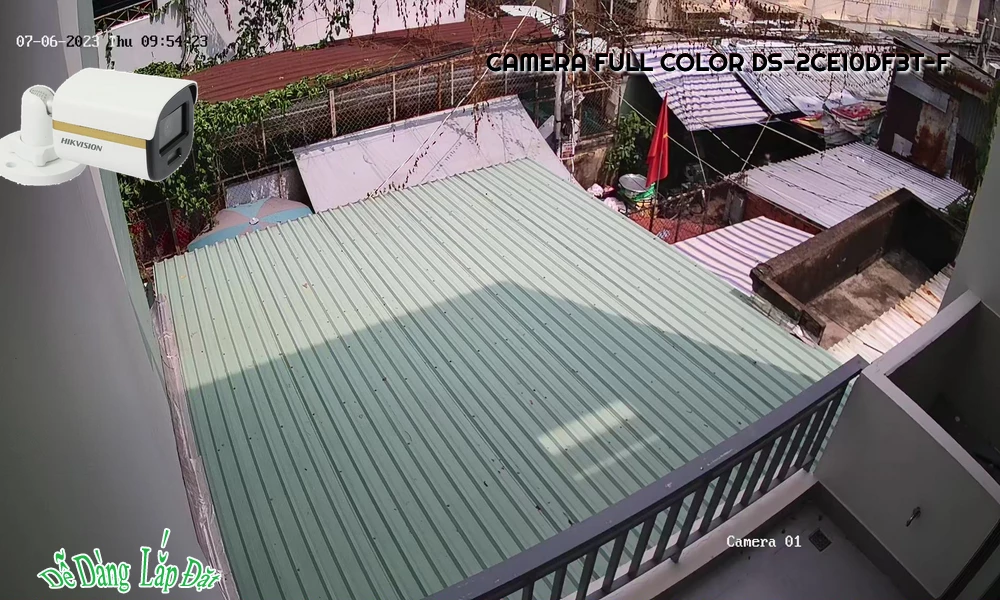  Camera An Ninh   Dùng Bộ Lắp Đặt Camera Giám Sát Sân Vườn Trọn Bộ