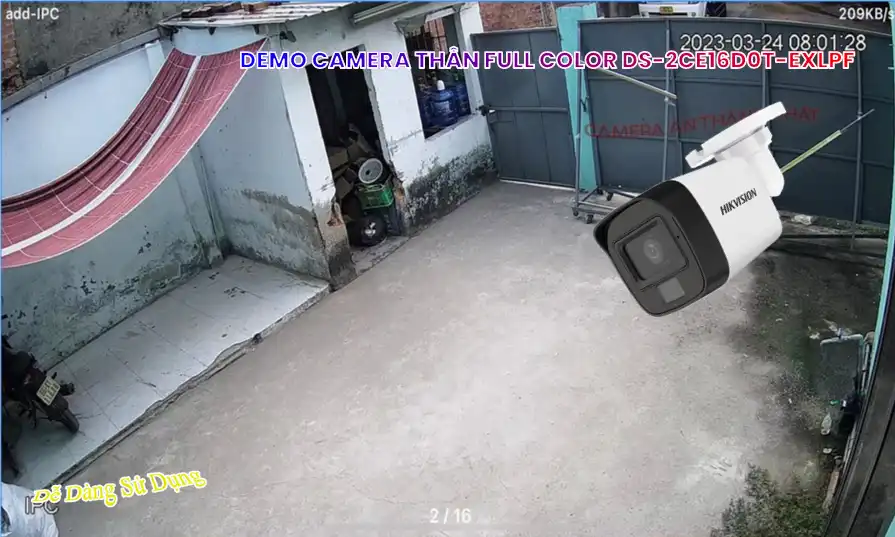  Camera  Dùng Bộ Lắp Camera Nhà Xưởng Có Màu Ban Đêm Giá Rẻ