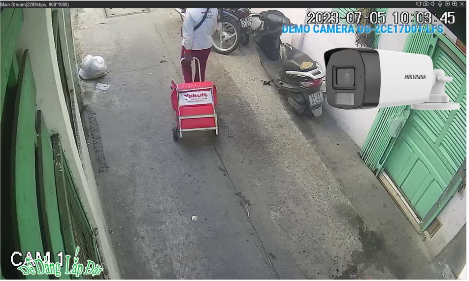  Camera Giám Sát  Dùng Bộ Trọn bộ 4 camera giám sát kho hàng