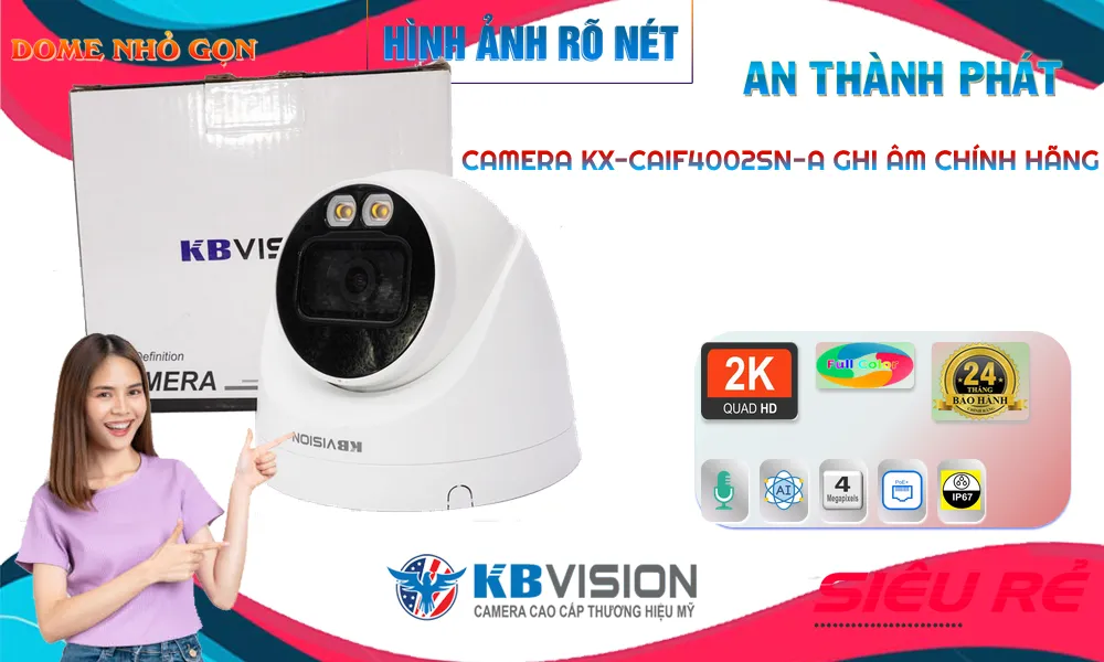  Camera  Dùng Bộ Bộ Camera Gia Đình Nhà Phố 4MP
