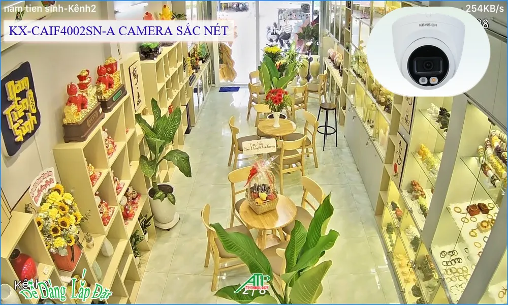  Camera  Dùng Bộ Bộ Camera Gia Đình Nhà Phố 4MP