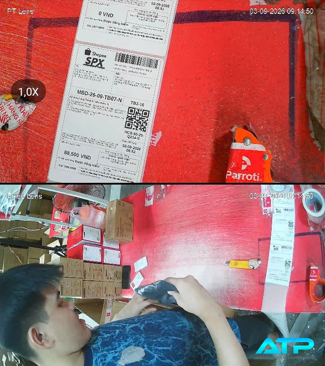Lắp Camera Giám Sát Đóng Hàng